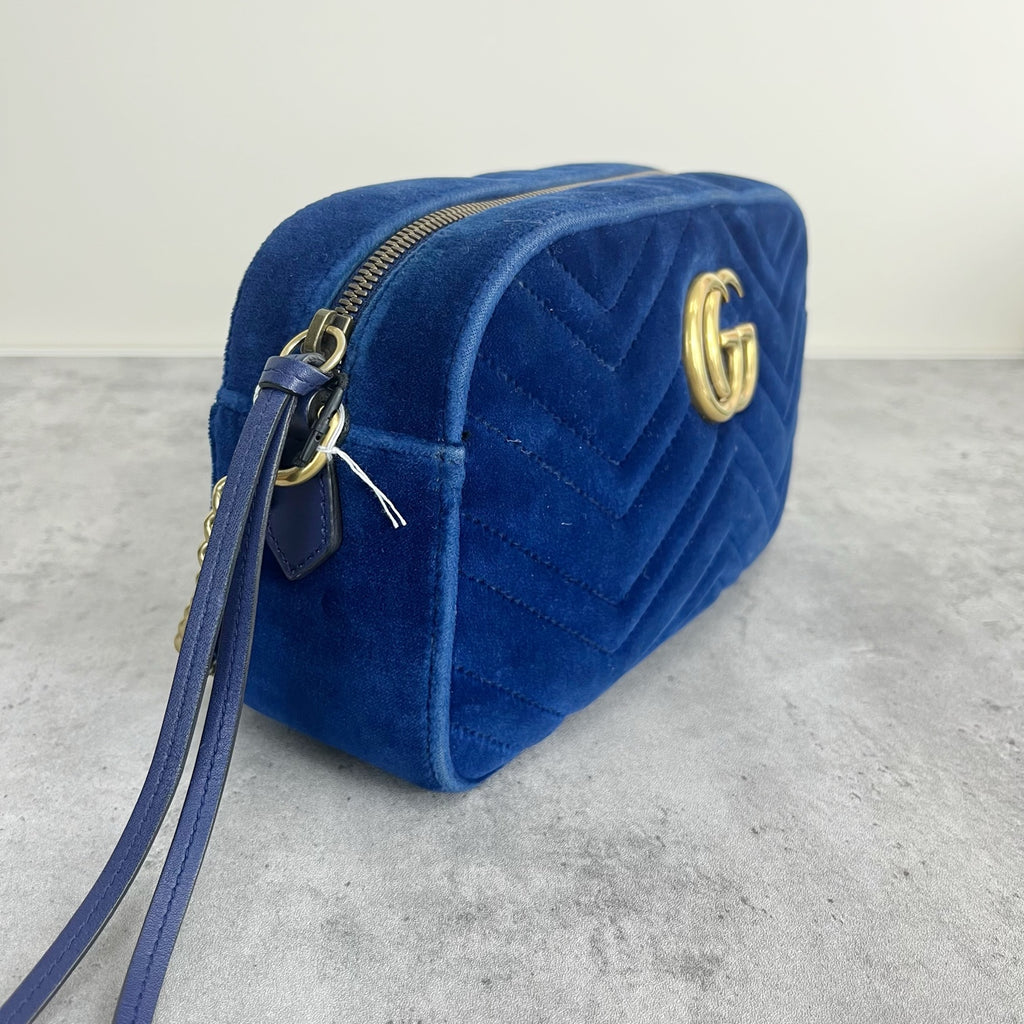 Gucci Velvet Blue 447632-9QIBT-4511