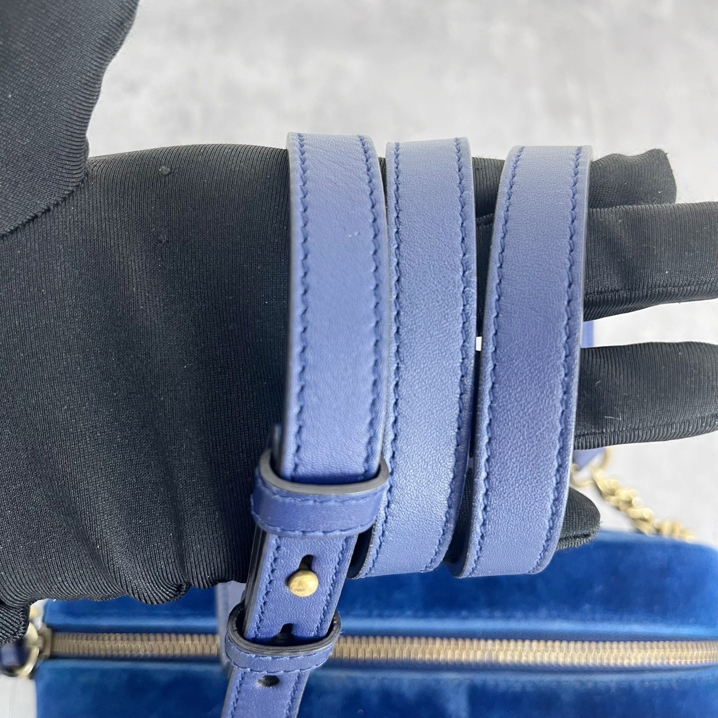 Gucci Velvet Blue 447632-9QIBT-4511