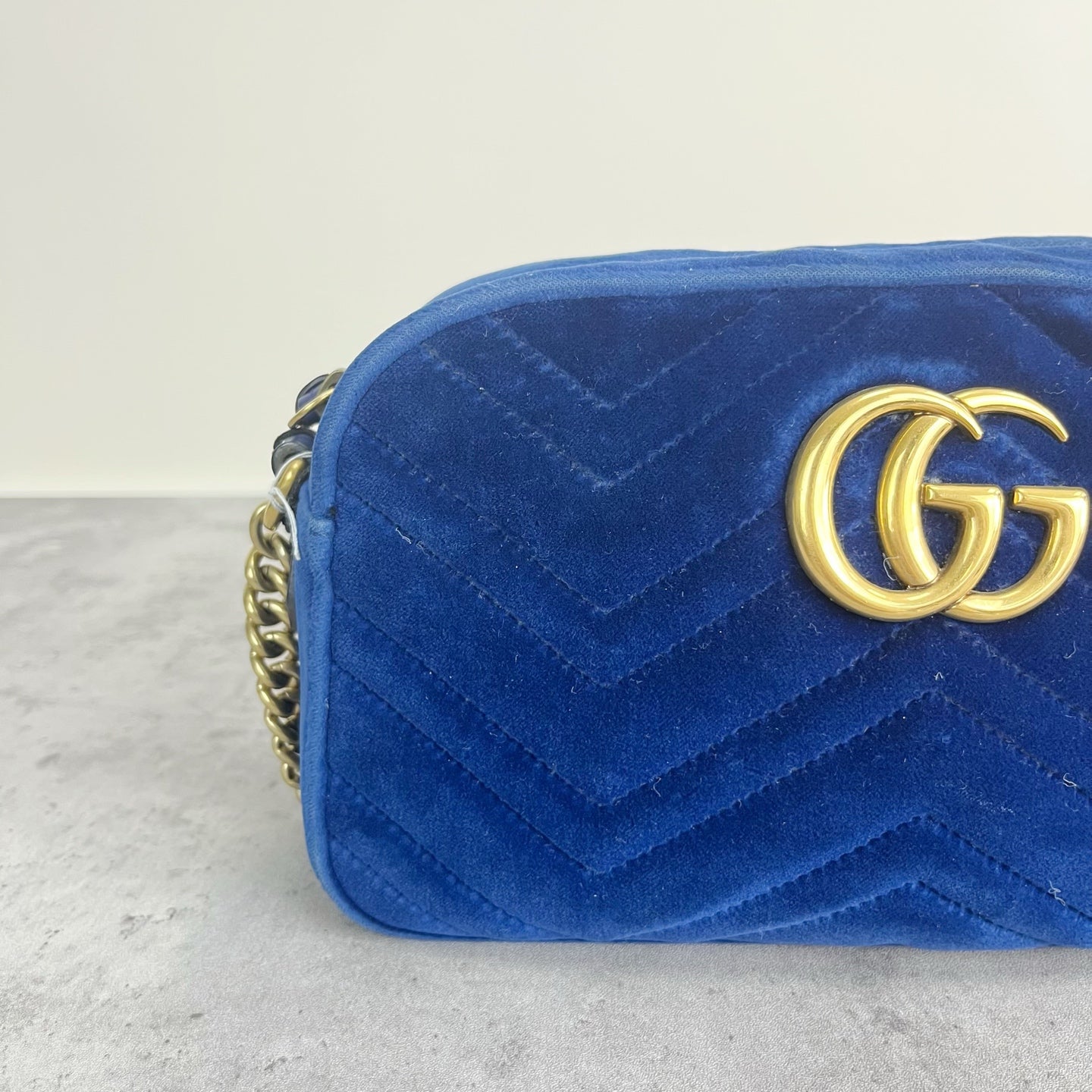 Gucci Velvet Blue 447632-9QIBT-4511