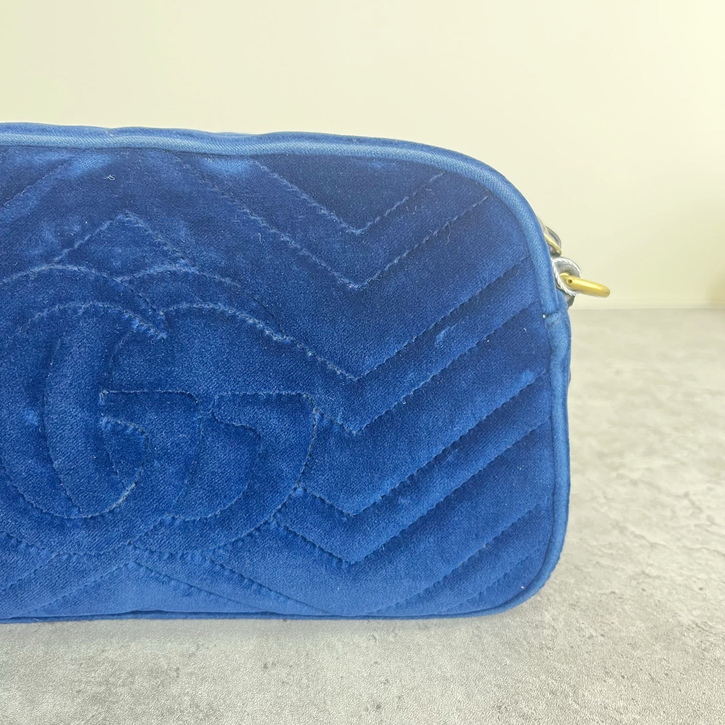 Gucci Velvet Blue 447632-9QIBT-4511