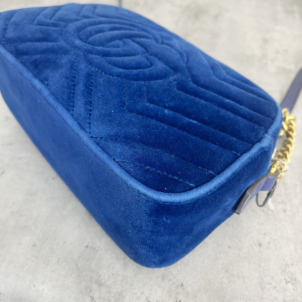 Gucci Velvet Blue 447632-9QIBT-4511