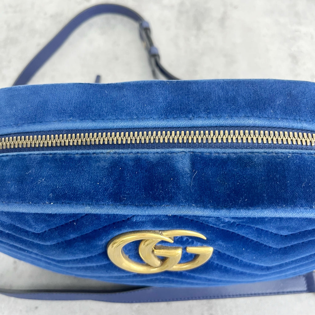 Gucci Velvet Blue 447632-9QIBT-4511