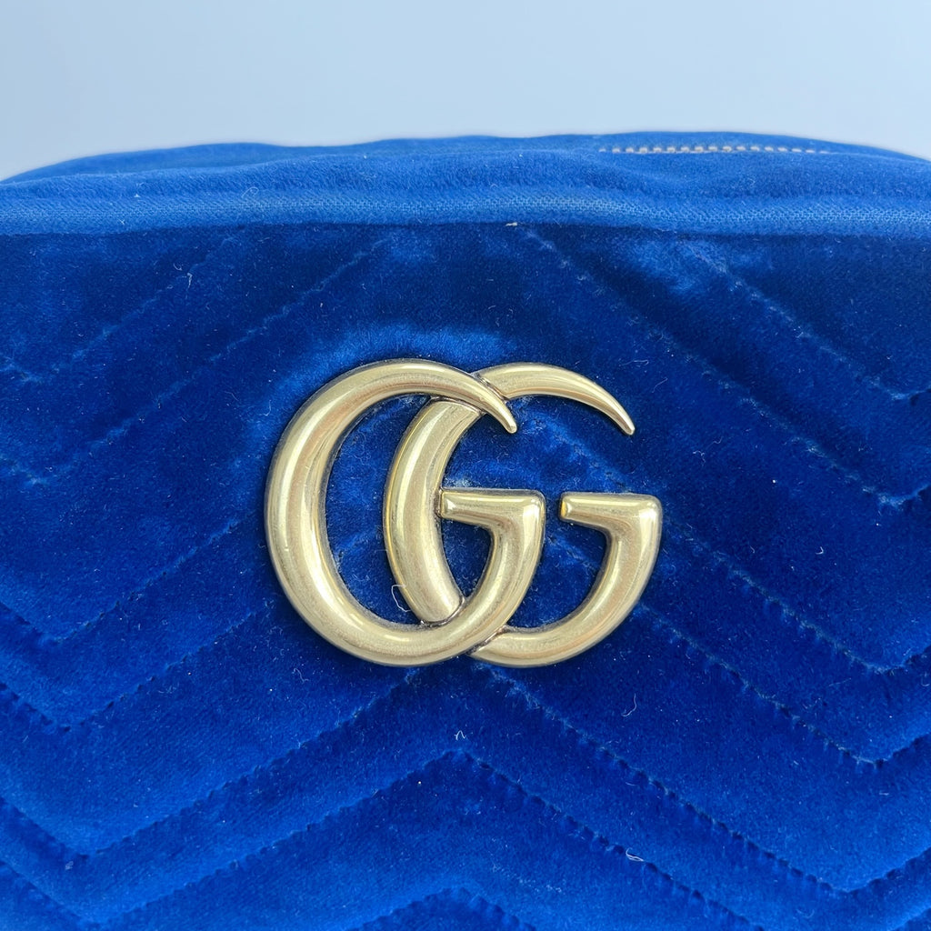Gucci Velvet Blue 447632-9QIBT-4511