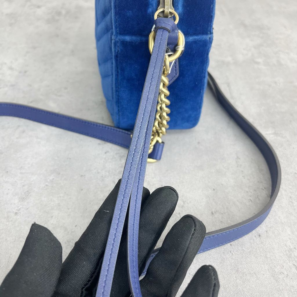 Gucci Velvet Blue 447632-9QIBT-4511