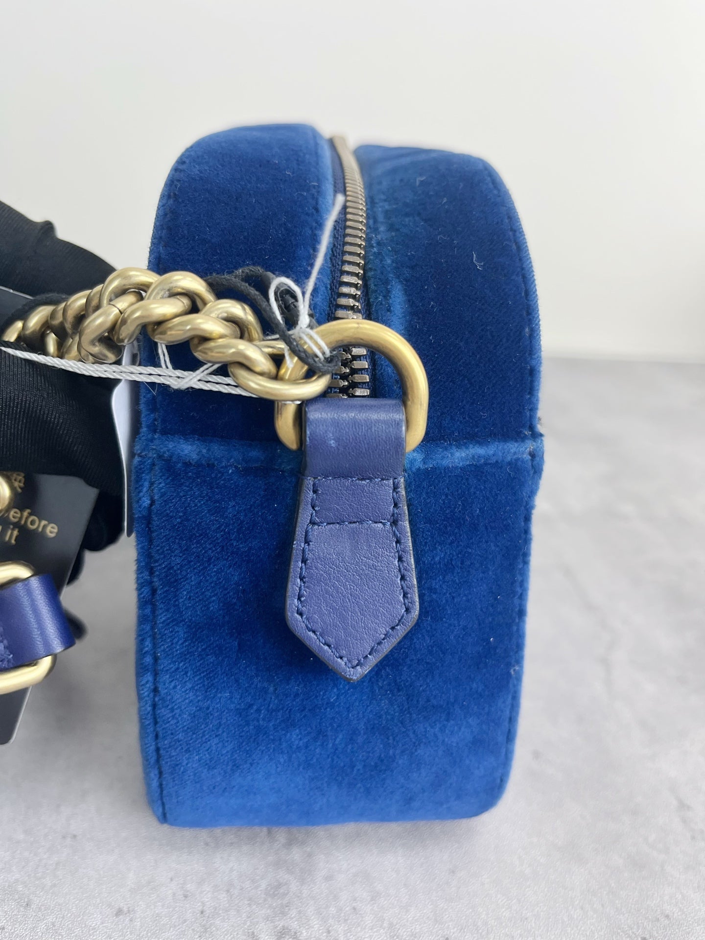 Gucci Velvet Blue 447632-9QIBT-4511