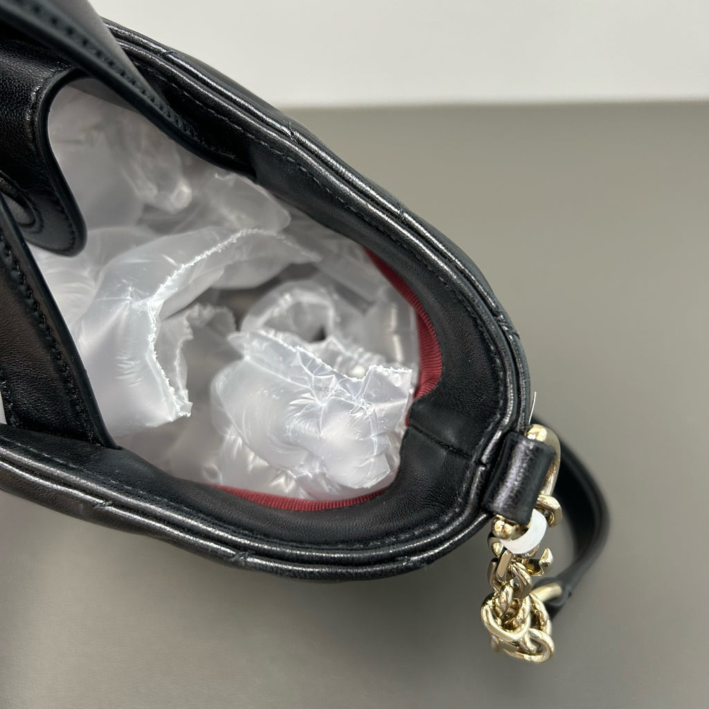 Gucci Gucci Betty Mini Tote Bag Leather Gold Tote 847386AAFA11000