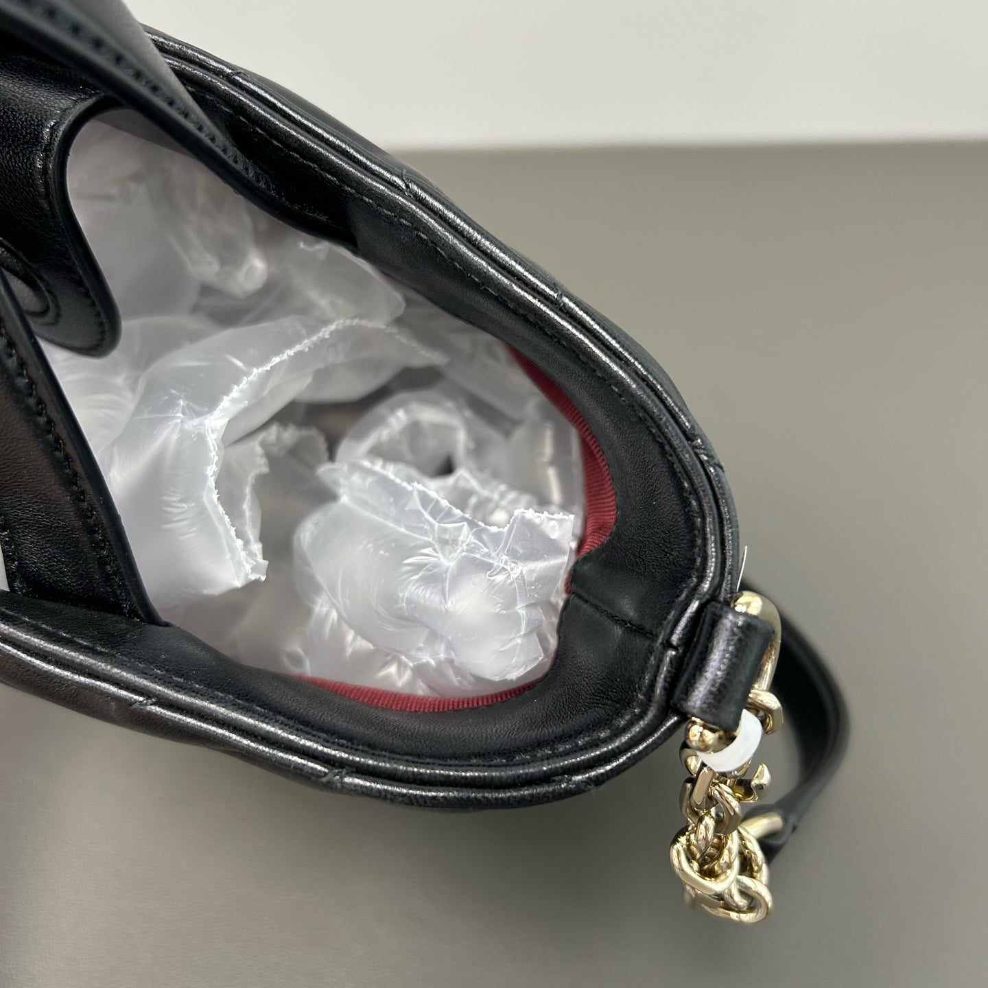 Gucci Gucci Betty Mini Tote Bag Leather Gold Tote 847386AAFA11000