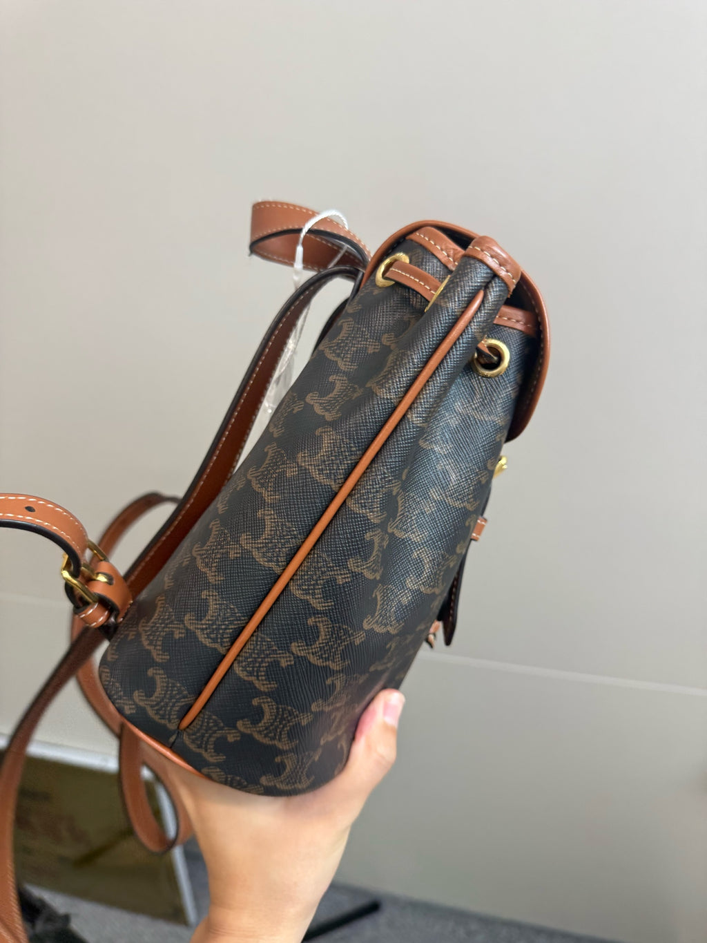 Celine Brown Backpack