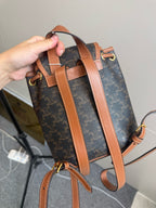Celine Brown Backpack