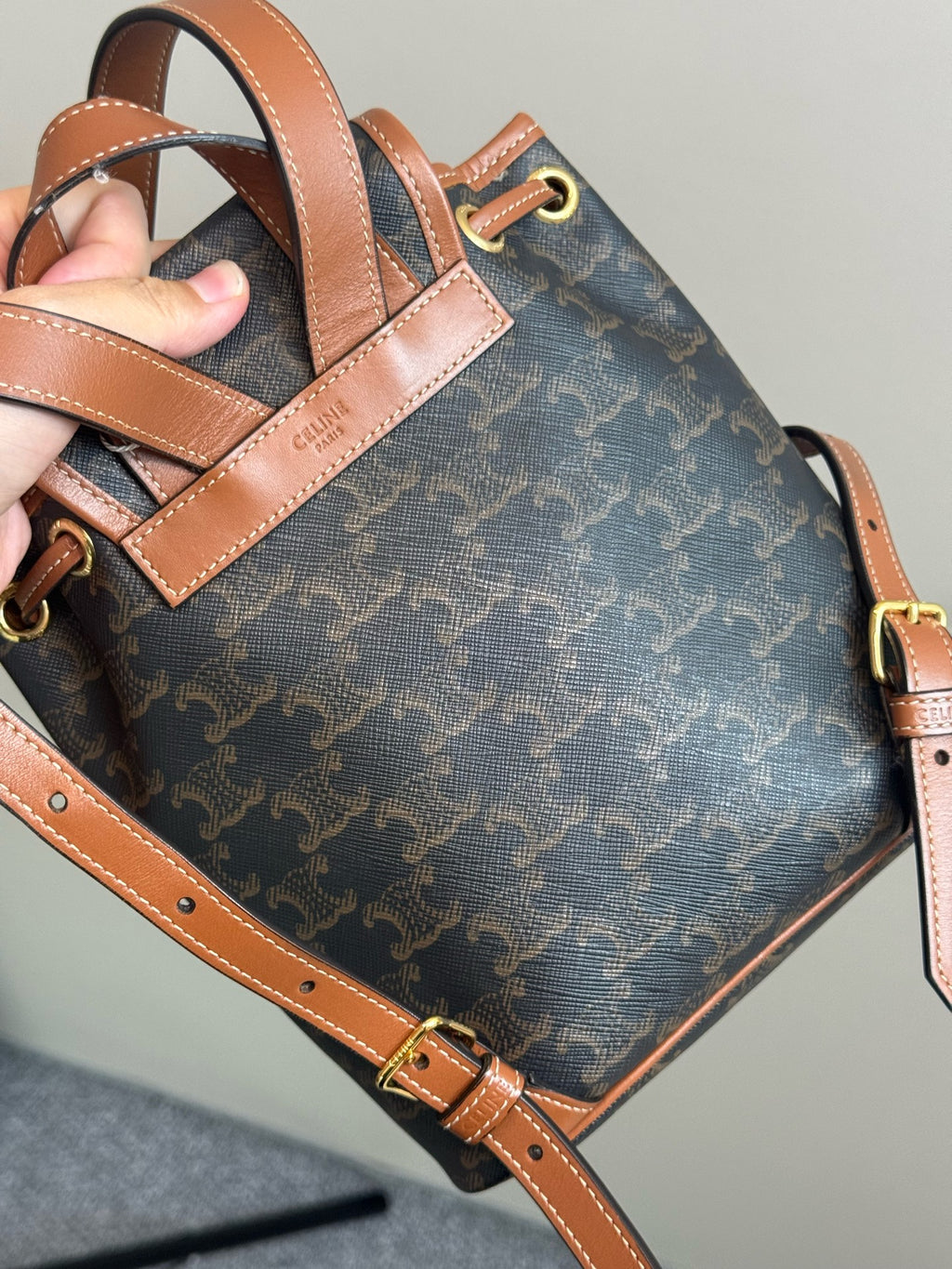 Celine Brown Backpack