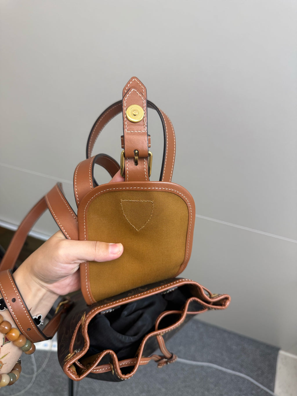Celine Brown Backpack