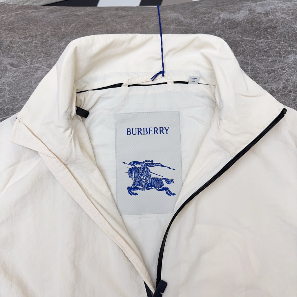 Burberry White Jacket