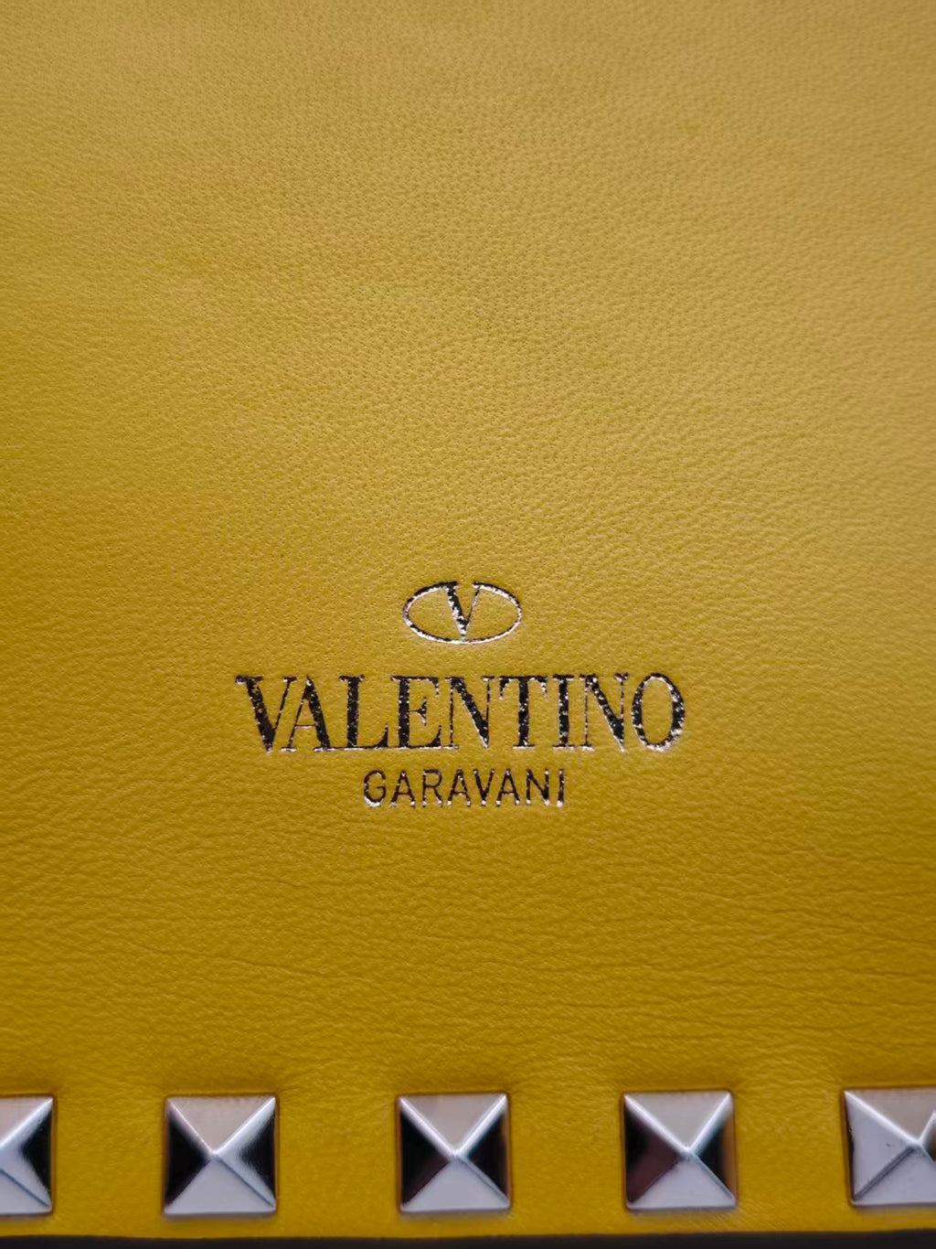 Valentino Yellow Clutch