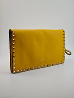 Valentino Yellow Clutch