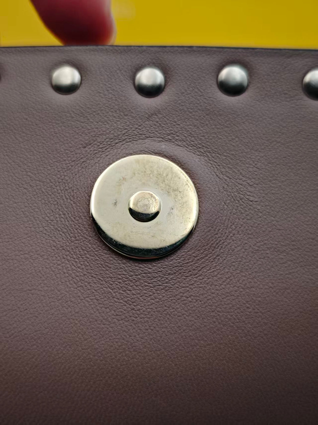 Valentino Yellow Clutch