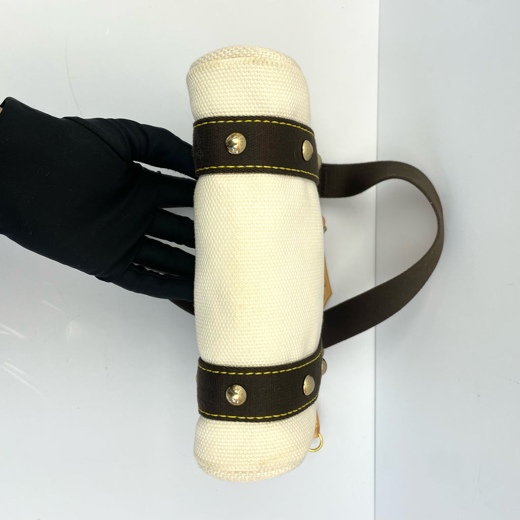 Louis Vuitton Canvas Gold Tote