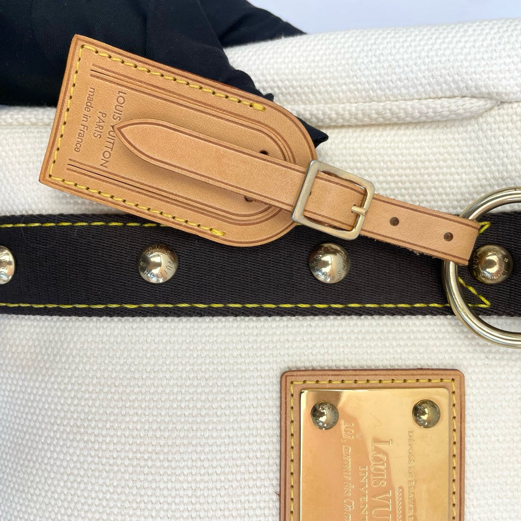 Louis Vuitton Canvas Gold Tote