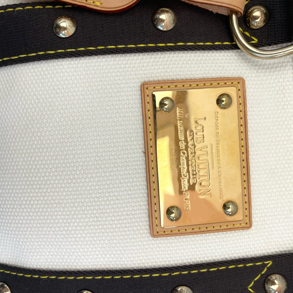 Louis Vuitton Canvas Gold Tote