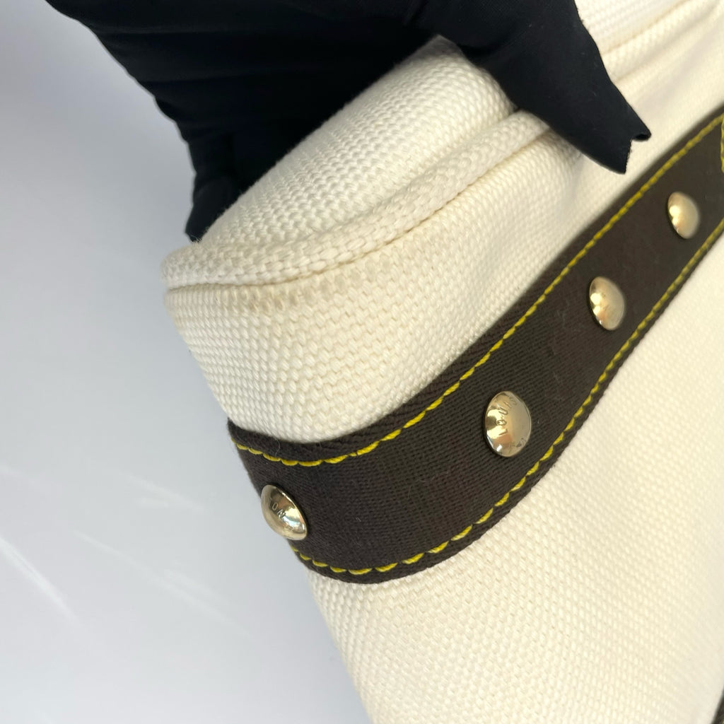 Louis Vuitton Canvas Gold Tote