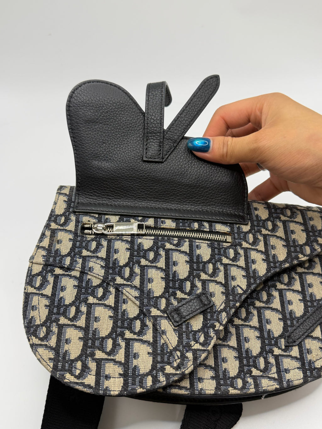 Dior Blue Belt Bag & Fanny Pack