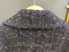 Chanel Tweed Black Coat