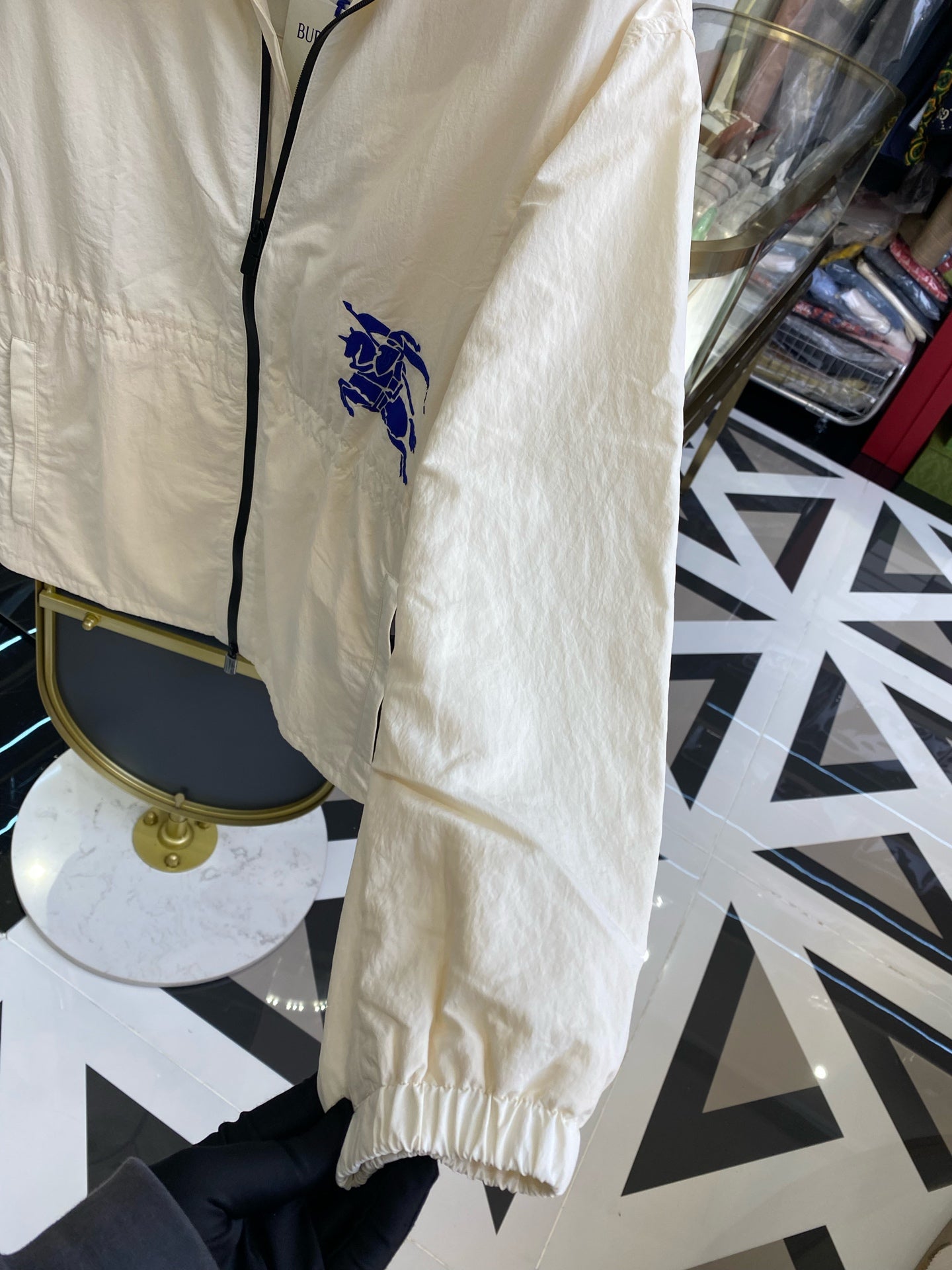 Burberry White Jacket