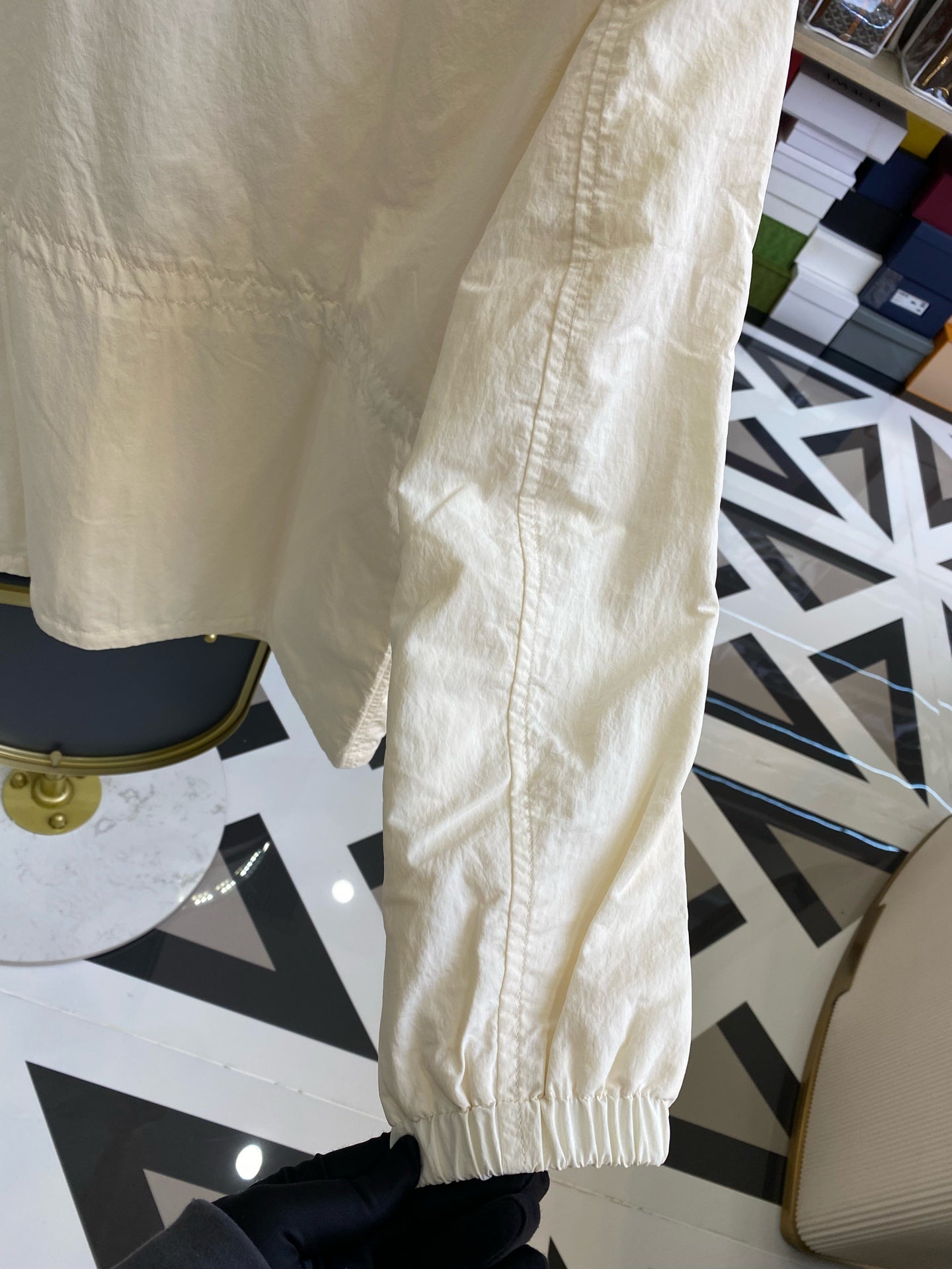 Burberry White Jacket