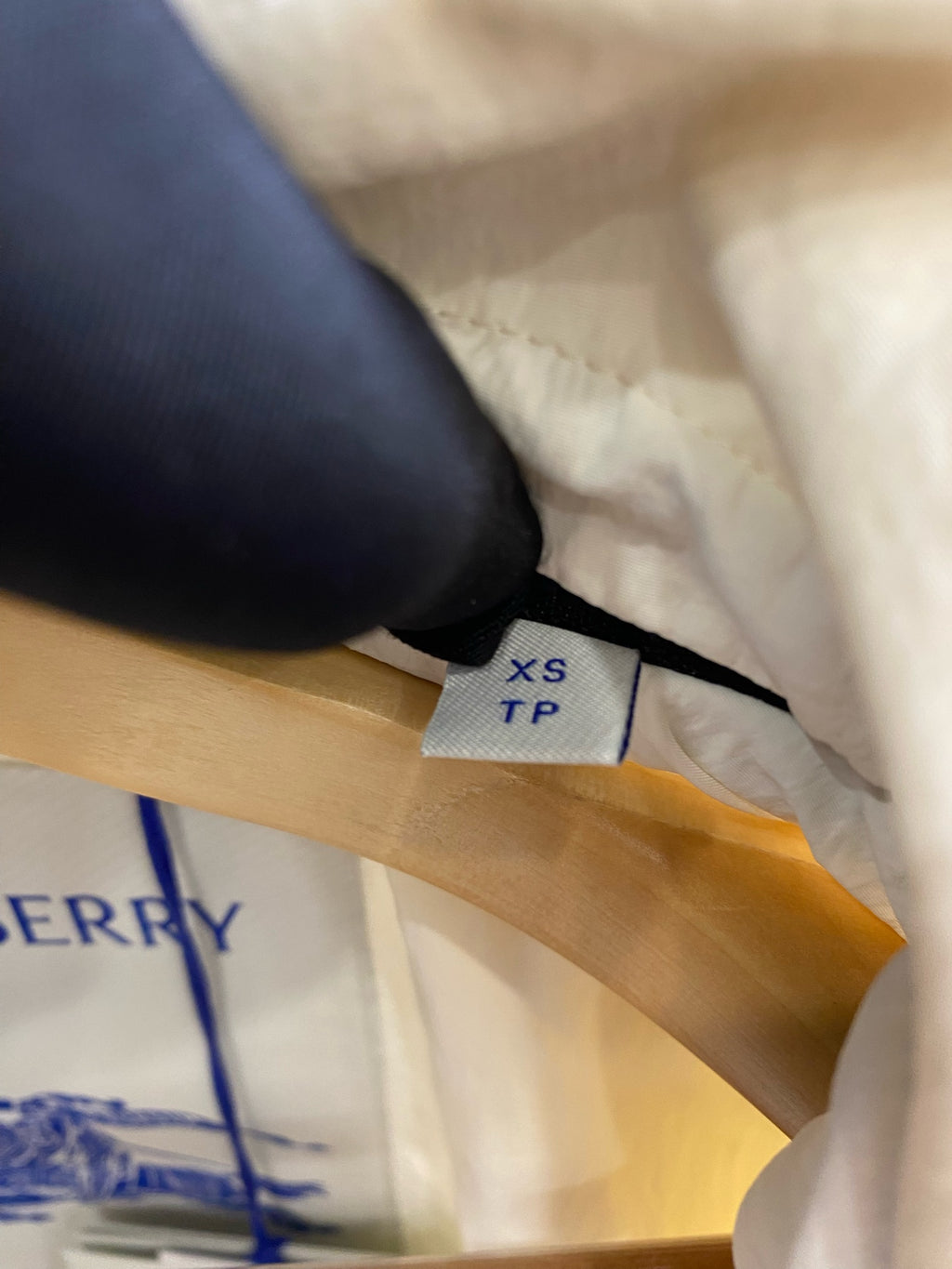 Burberry White Jacket