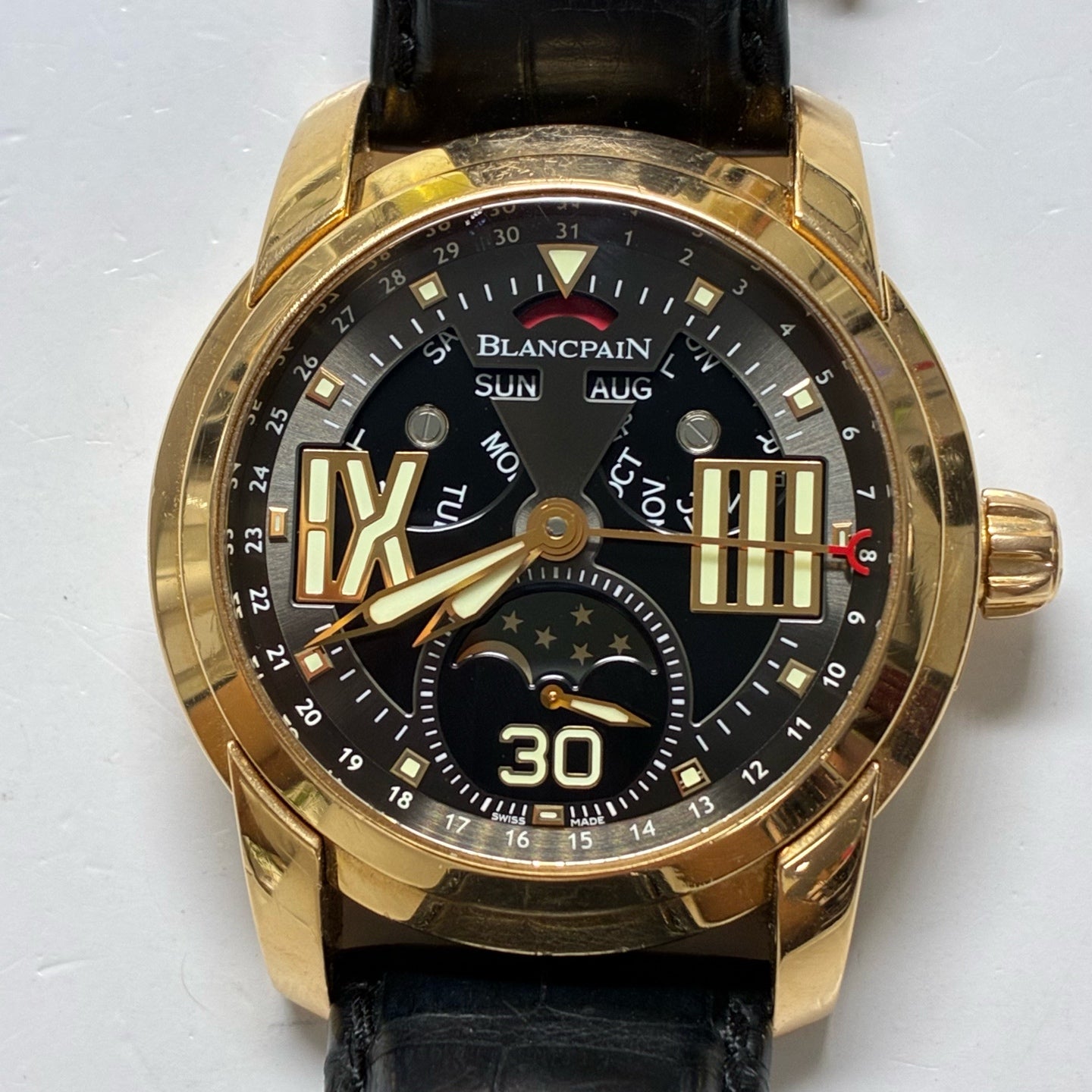 Blancpain Pioneer 43.5 millimeters 8866-3630-53B