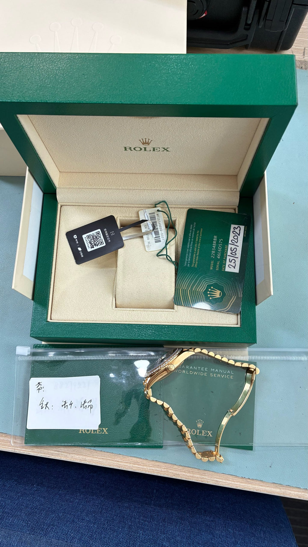 Rolex Sunday calendar type 40 millimeters m228348rbr-0001