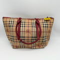 Burberry Canvas Red Shoulder Bag
