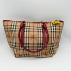 Burberry Canvas Red Shoulder Bag