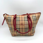 Burberry Canvas Red Shoulder Bag