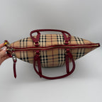 Burberry Canvas Red Shoulder Bag