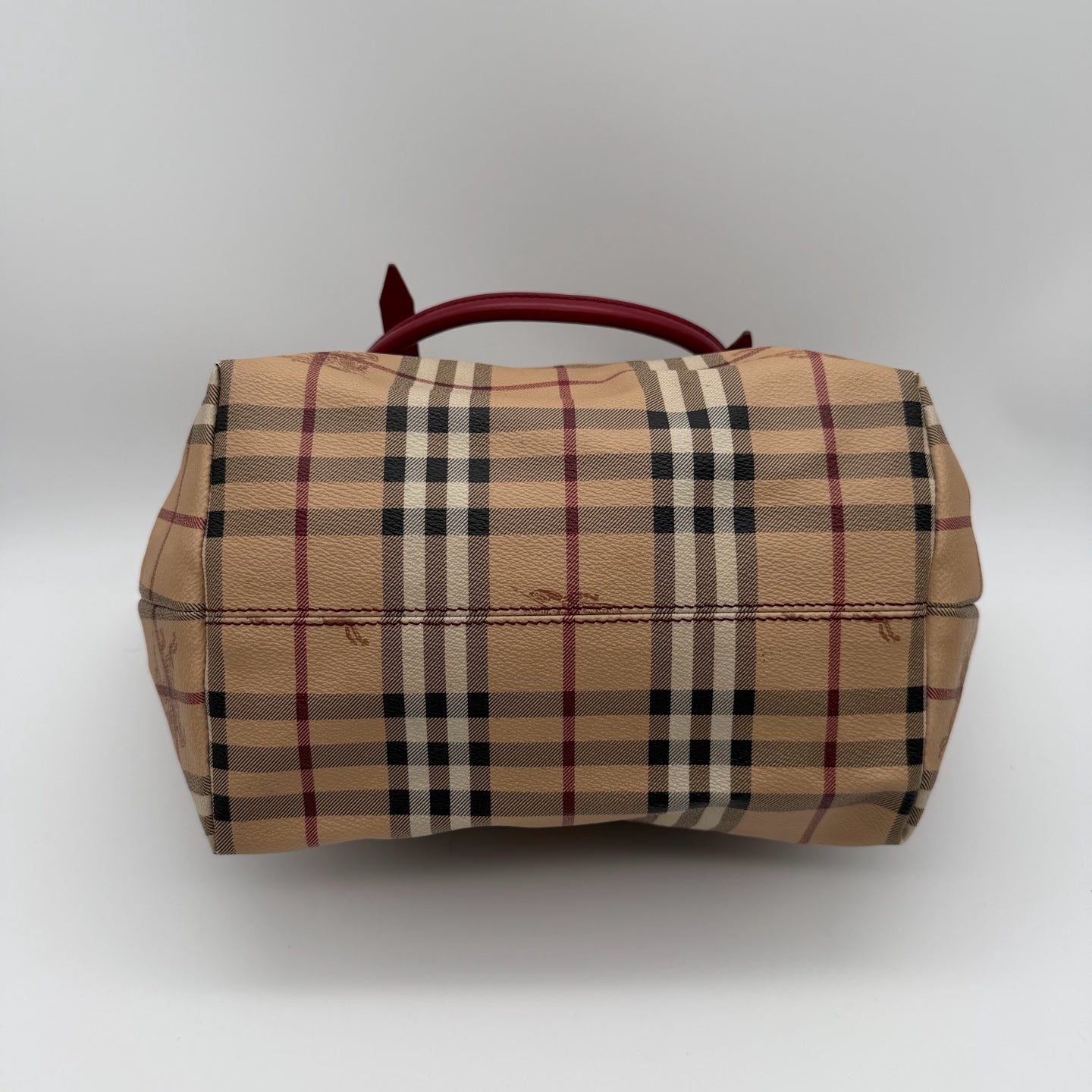 Burberry Canvas Red Shoulder Bag