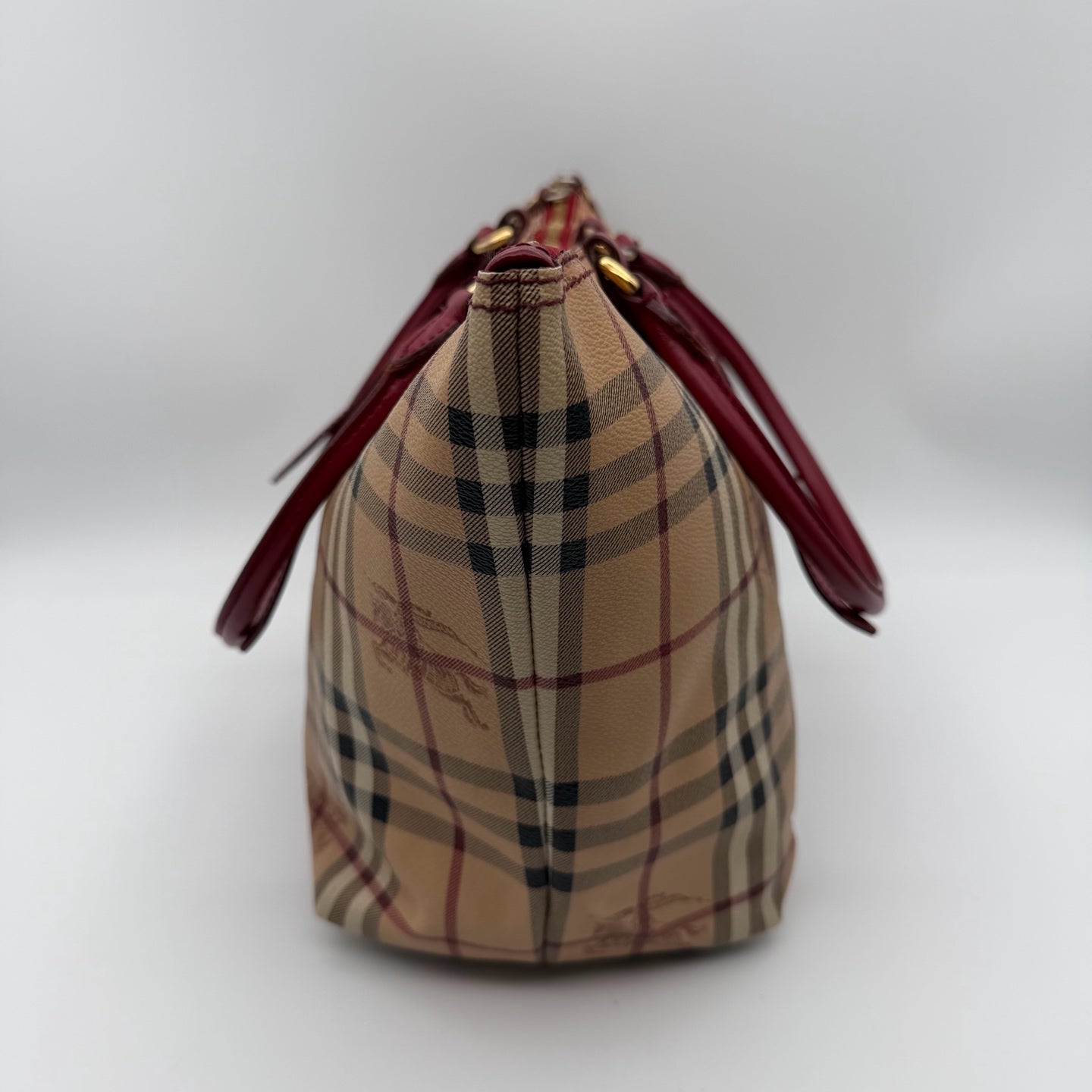 Burberry Canvas Red Shoulder Bag