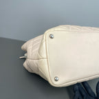 Chanel Leather Silver