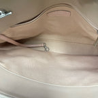 Chanel Leather Silver