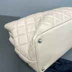 Chanel Leather Silver