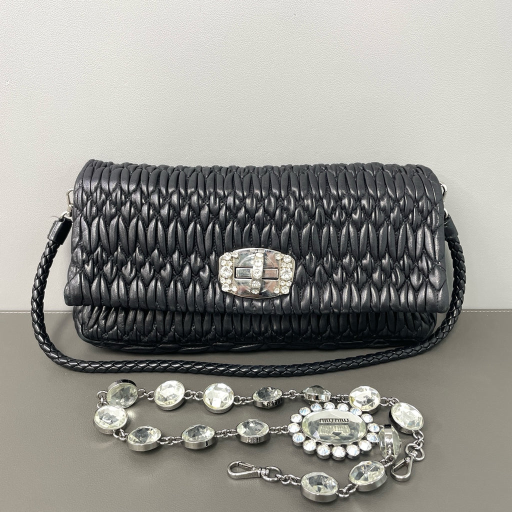 Miu Miu Leather Shoulder Bag