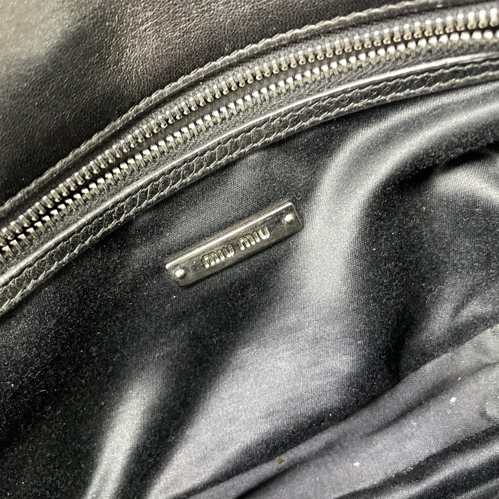 Miu Miu Leather Shoulder Bag