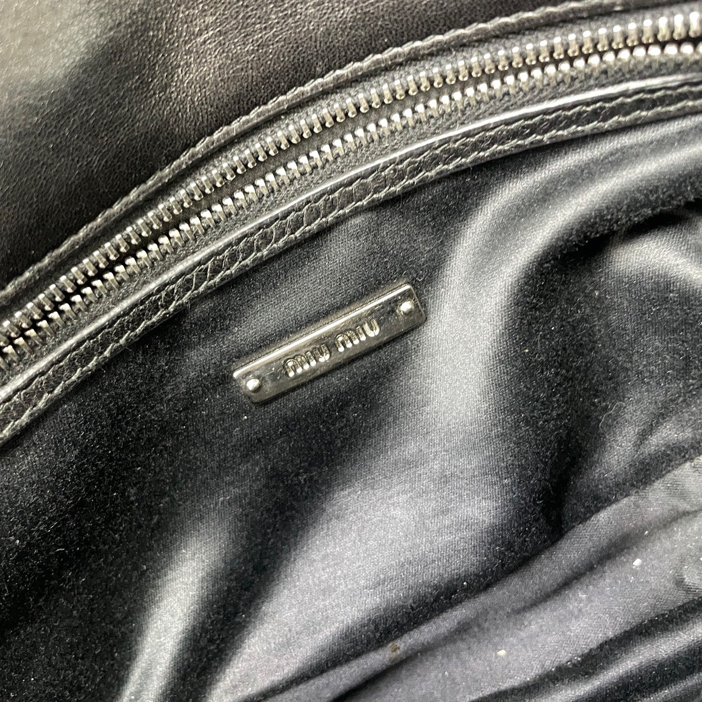 Miu Miu Leather Shoulder Bag