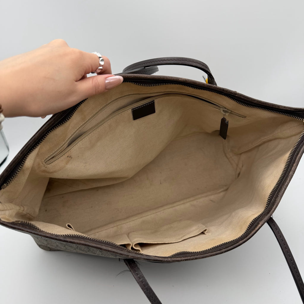 Gucci Canvas Shoulder Bag