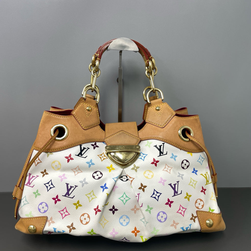Louis Vuitton Canvas White Satchel