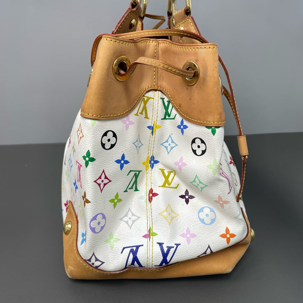 Louis Vuitton Canvas White Satchel