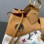 Louis Vuitton Canvas White Satchel