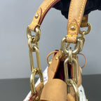 Louis Vuitton Canvas White Satchel