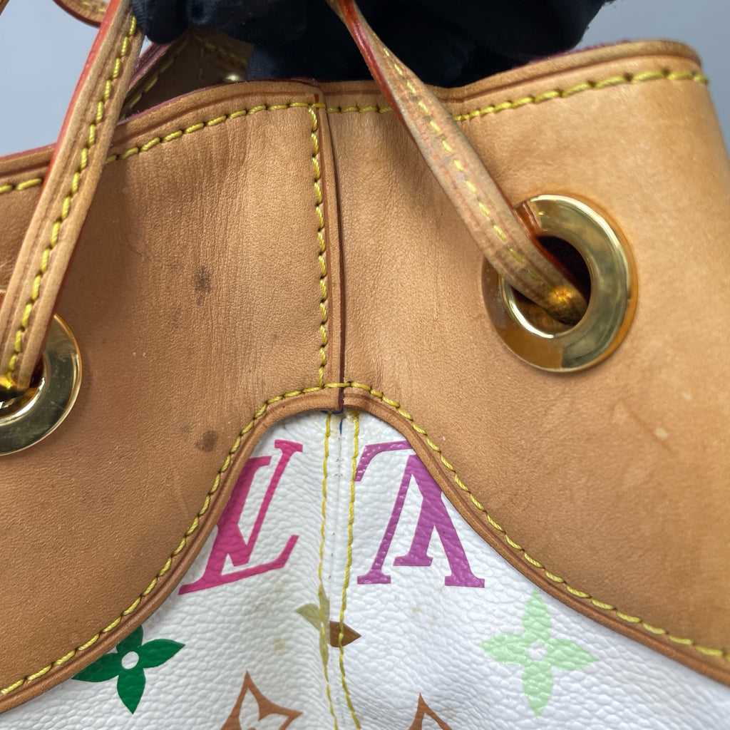 Louis Vuitton Canvas White Satchel