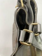 Burberry Silver Satchel