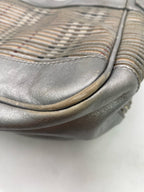 Burberry Silver Satchel